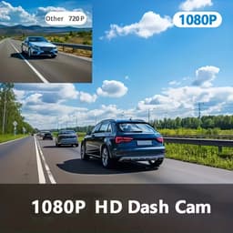 Dual‑Lens Dash Cam – Full HD 1080 p Voor & Achter, Nachtzicht & G‑Sensor – Inclusief 32 GB Geheugenkaart — thumbnail 5