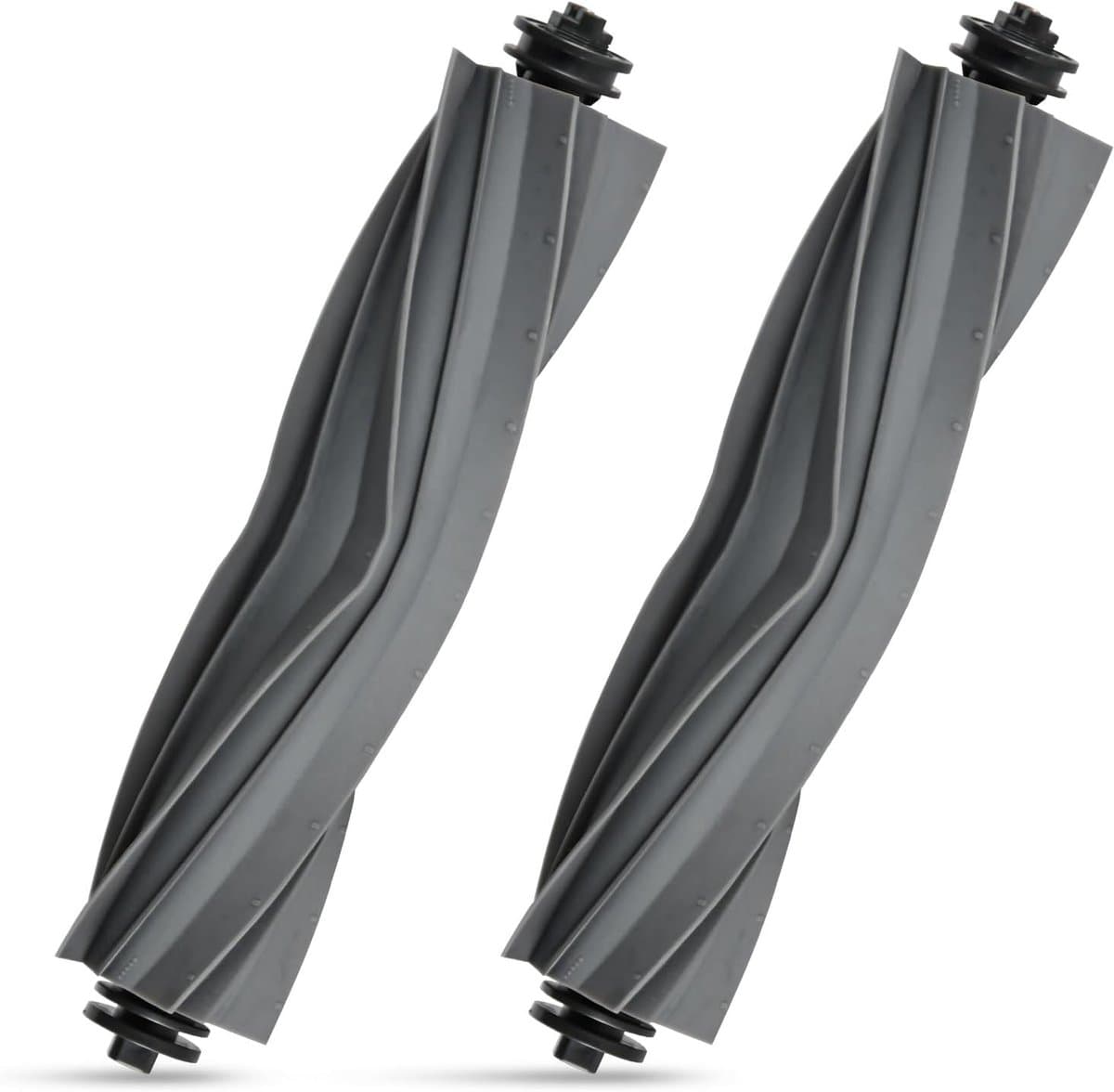 2 stuks hoofdborstel accessoires Gescht voor Dreame X40 Ultra / L10s Ultra / L40 Ultra / L10s Ultra Gen 2 / L10s Pro Ultra Heat / D10 Plus Gen 2 stofzuigerrobots, rubberen borstel vervangstukken — afbeelding 1
