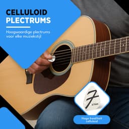 Finesse Celluloid Plectrum voor Gitaar - 30 Stuks - met Plectrum Houder - Plectrums - Guitar Pick — thumbnail 5