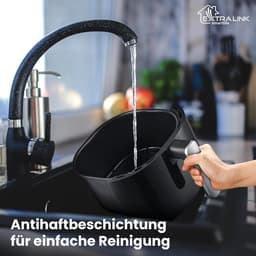 Slimme Heteluchtfriteuse met LED Touchscreen en App Bediening 4L — thumbnail 3