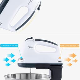 Krachtige Keukenmachine met 7 Snelheden voor Mixen en Kneden — thumbnail 3