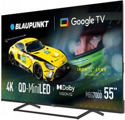 Blaupunkt 55MBG7000S – 55 inch 4K UHD QD Mini-LED TV – 144Hz - Google TV – HDR10 – Dolby Audio — thumbnail 4
