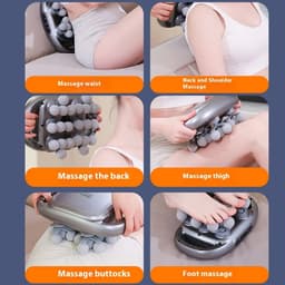 Massage Gun 22 koppig – Infrarood Massage apparaat met 30 Snelheden – Deep Tissue & Sport Massage Pistool – Professioneel Ontspanningsapparaat — thumbnail 3