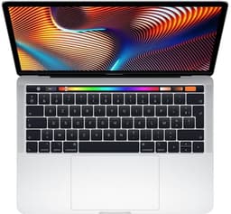MacBook Pro Touch Bar 13" 2019 i7 2,8 Ghz 8 GB 512 GB SSD Zilver — thumbnail 1