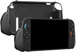 PlayCool Ergonomische Clear Grip Case Set voor Nintendo Switch 2 – Clear Case met 3 Verwisselbare Grips: Feather (licht), Balance (gebalanceerd) en Anchor (stevig) — thumbnail 1