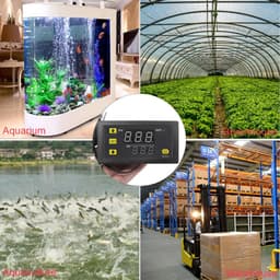 Digitale Temperatuurregelaar met Waterdichte Sonde - Verwarming en Koeling Thermostaat Schakelaar -50℃ tot 110℃ — thumbnail 4