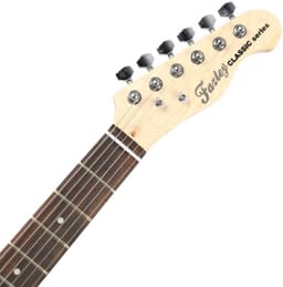Elektrische gitaar - Met gratis lessen - Fazley FTL218 - Zwart — thumbnail 3