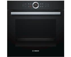 Bosch Serie 8 HBG635BB1 Electrisch 71l A+ Zwart, Roestvrijstaal oven