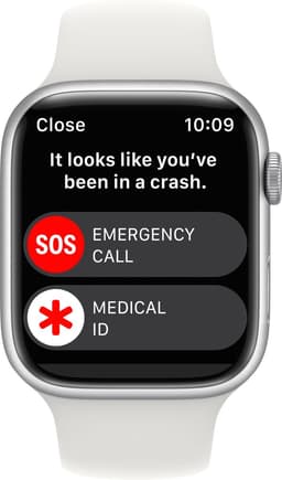 Apple Watch Series 8 - 45mm - Zilver Aluminium — thumbnail 4