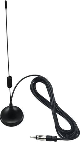 Universele Auto Antenne - FM/AM Antenne - Magnetische Voet - 88~108MHz - 3 meter — thumbnail 1