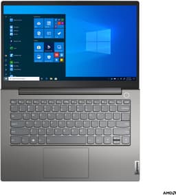 Lenovo ThinkBook 14 G3 ACL AMD Ryzen™ 5 5500U Laptop 35,6 cm (14") Full HD 8 GB DDR4-SDRAM 256 GB SSD Wi-Fi 6 (802.11ax) Windows 11 Pro Engels Grijs — thumbnail 2