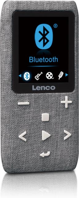 Lenco Xemio-861GY - MP3-speler met Bluetooth® en 8 GB micro SD - Grijs — thumbnail 3