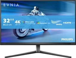Philips Evnia 32M2N6800M/00 computer monitor 80 cm (31.5") 3840 x 2160 Pixels 4K Ultra HD LCD Zwart — thumbnail 2