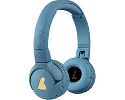 POGS - The Gecko 2 - Draadloze on-ear kinder koptelefoon - Bluetooth - Veilige volumebegrenzing - Duurzaam - Gratis app voor extra functies - rBlauw