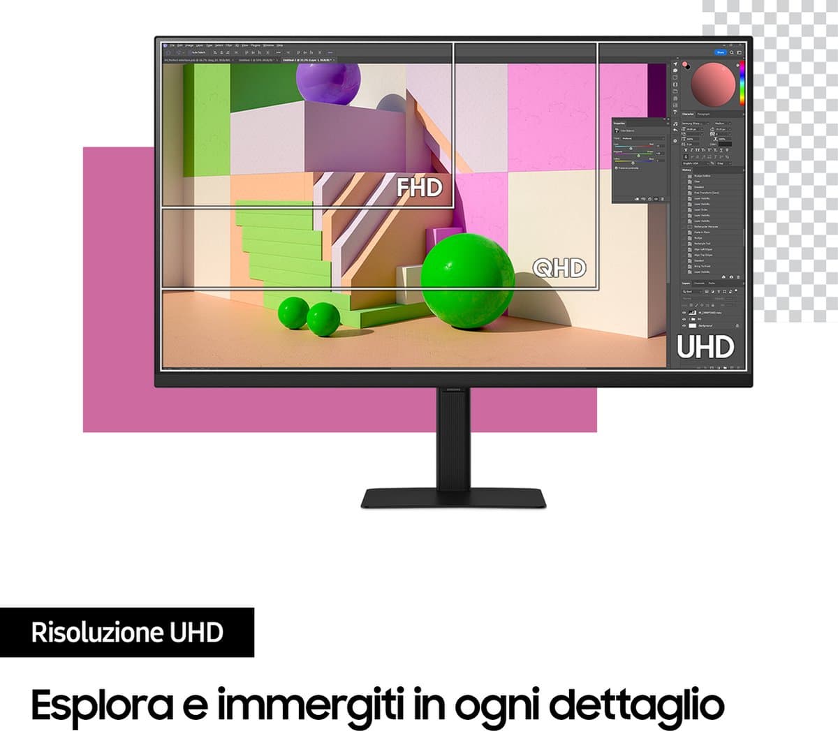 Samsung ViewFinity S7 S70D - 27 — afbeelding 1
