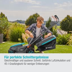 GARDENA PowerMax 37/36V P4A Ready-To-Use - Accu Grasmaaier - 37 cm - Incl. 2 Accu?s — thumbnail 4