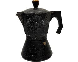 Bavary Espresso Maker, 9 Kopjes, Aluminium, Zwart - La Cafetière | Venice