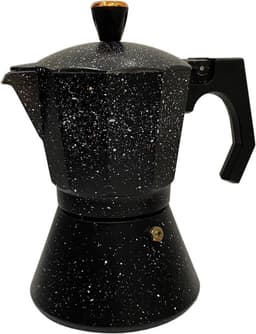 Bavary Espresso Maker, 9 Kopjes, Aluminium, Zwart - La Cafetière | Venice — thumbnail 1