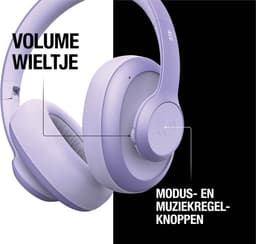 FRESH 'N REBEL Clam Ace 3HP4300DL Over-ear Draadloze hoofdtelefoon met Noise-cancelling Paars — thumbnail 2