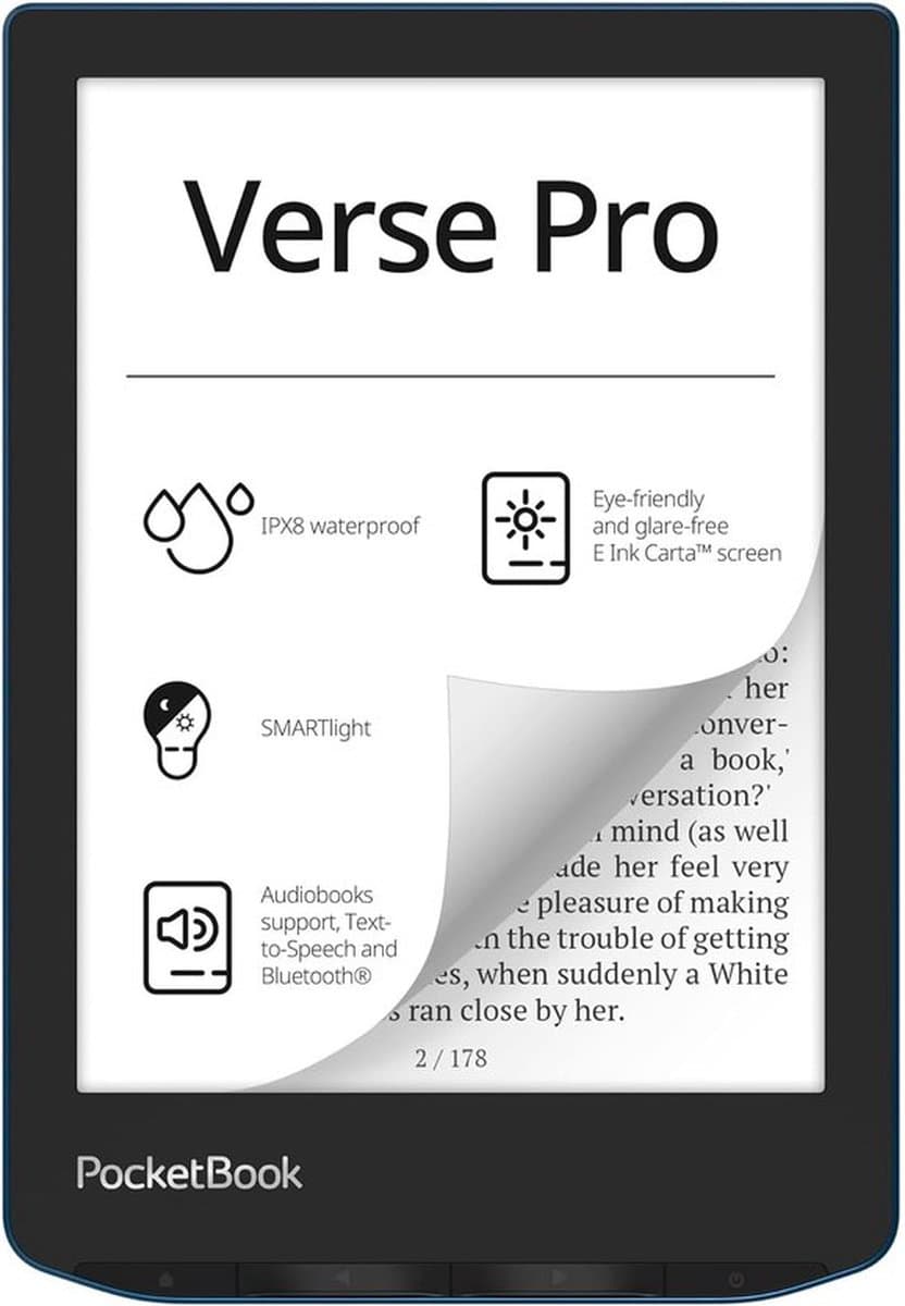 PocketBook Verse Pro Blauw — afbeelding 1