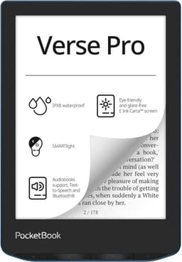 PocketBook Verse Pro Blauw — thumbnail 1