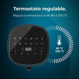 Cecotec 04967 friteuse Enkel 6 l Vrijstaand 1700 W Heteluchtfriteuse Zwart — thumbnail 4