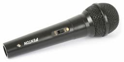 Karaoke microfoon - Fenton DM100 - Set van twee karaoke microfoons - Ook perfect voor DJ's - Zwart — thumbnail 3