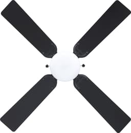 EGLO Fortaleza Plafondventilator met lamp - Ø 106,6 cm - 3 snelheden - AC longer life - Zwart/Bruin — thumbnail 2