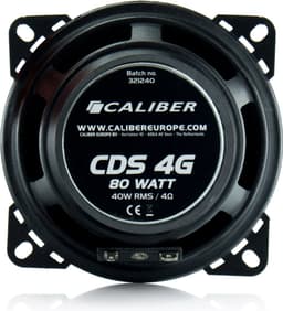 Caliber Auto Speakers - 10 cm autospeaker - 30 Mm Mylar Dome Tweeters - 160 Watt Totaal Vermogen - 2 Weg-Coaxiaal Luidsprekers - inclusief Grill (CDS4G) — thumbnail 4