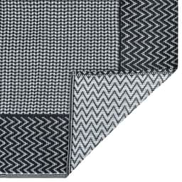 vidaXL - Buitenkleed - ARAKIL - 160x230 - cm - PP - grijs — thumbnail 5