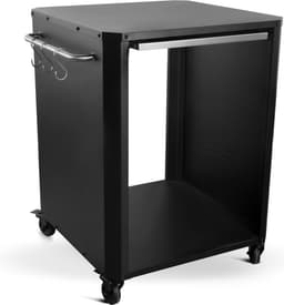 Cozze® Outdoor Kitchen - Buitenkeuken Trolley - BBQ Station op Wielen - Met RVS Werkblad & Snijplank — thumbnail 2