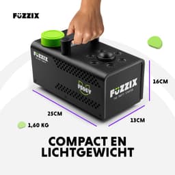 Fuzzix F506V Verticale rookmachine - 6 RGB LEDs - Draadloze afstandsbediening - incl. 250 ml rookvloeistof — thumbnail 5