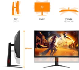 AOC C27G4Z2 Curved — thumbnail 5