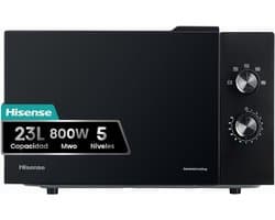 Digitale Solo Magnetron 23 Liter met 800 Watt Vermogen Zwart