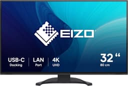 EIZO FlexScan EV3240X-BK LED display 80 cm (31.5") 3840 x 2160 Pixels 4K Ultra HD Zwart — thumbnail 1