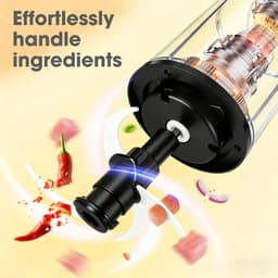Elektrische Keukenmachine Met Hakmolen en Mixer — thumbnail 4