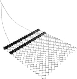 Weideeg Gazontractor - Sleepeg Grondbewerking - Bodem Egaliseren - Robuust Stalen Frame - 155 x 123 cm — thumbnail 1