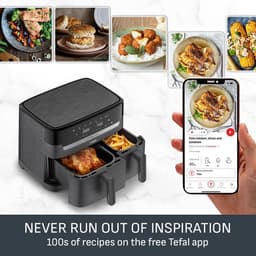 Airfryer XXL - Dubbele Mand Airfryer - kookset — thumbnail 4