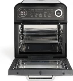 Heteluchtoven - Mini Oven - Gezond Koken - 16 Voorgeprogrammeerde Programma's - 12 Liter Capaciteit - Zwart — thumbnail 3