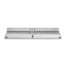 Opvouwbare BBQ 40x30x31CM - Houtskool Barbecue - Tafelgrill - Draagbare opvouwbare grill met rooster - Portable Vouw Barbecue - Festival BBQ - Camping - Chroom — thumbnail 3