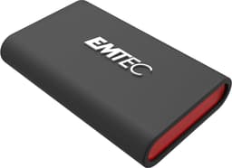Emtec X210 Externe SSD-harde schijf USB 3.2-512 GB (zwart/rood) — thumbnail 4