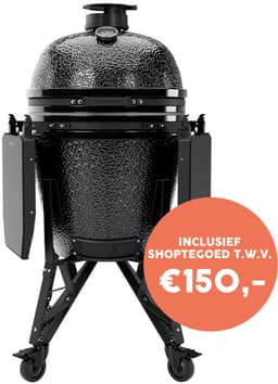 The Bastard Core Large Gloss Graphite Kamado BBQ — thumbnail 2