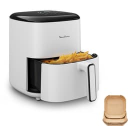 Moulinex Easy Fry POP EZ245GF0 – Airfryer 5L – Voor 6 personen – 10 automatische programma’s – Energiezuinig – Hetelucht friteuse — thumbnail 1