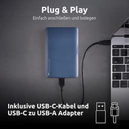 Draagbare Externe Harde Schijf 2 TB USB 3.2 voor PC en Mac — thumbnail 4