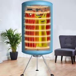 Elektrische Tumble Dryer met Timer en Dubbele Ventilatie voor Efficiënt Drogen — thumbnail 4