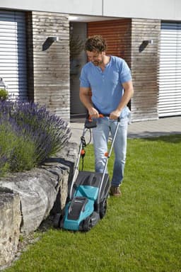 GARDENA Powermax 34E Elektrische grasmaaier Grasmaaier (gemotoriseerd) - Maaibreedte 34 cm - Gazons tot 400m² — thumbnail 4