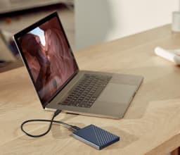 Western Digital My Passport - Compatibel met Mac - Externe Harde Schijf - Blauw - 4 TB — thumbnail 2