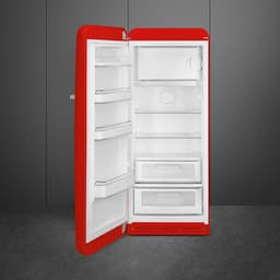 Smeg FAB28LRD5- Kastmodel koelkast - scharnier links - Rood — thumbnail 5