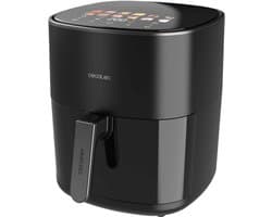 Cecotec Cecofry&Grill Duoheat 6500 Enkel 6,5 l Vrijstaand 2200 W Heteluchtfriteuse Zwart