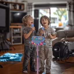 Lexibook - Disney Stitch - BT Staande Microfoon met 2 Mics & — thumbnail 3